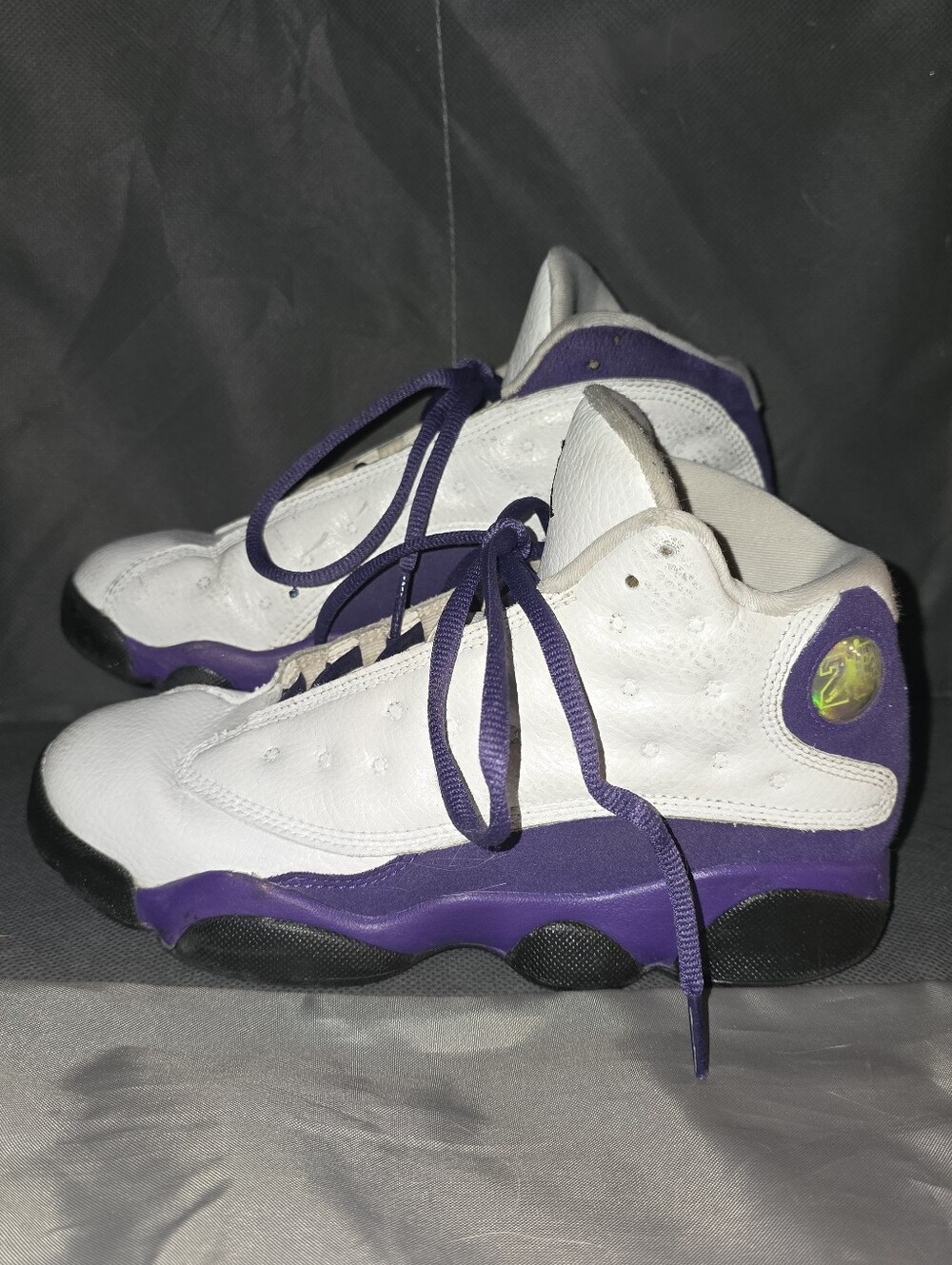 Nike Air Jordan 13 Retro Lakers Sneakers Basketball Shoes Size 3Y 3 YOUTH